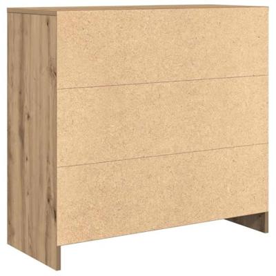 Dressoir lade 80x34x76 cm spaanplaat artisanaal eikenkleurig Dressoir lade 80x34x76 cm spaanplaat artisanaal eikenkleurig