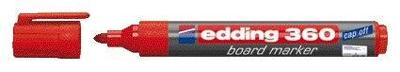 Whiteboardmarker edding 360 rond 1.5-3mm rood | 10 stuks