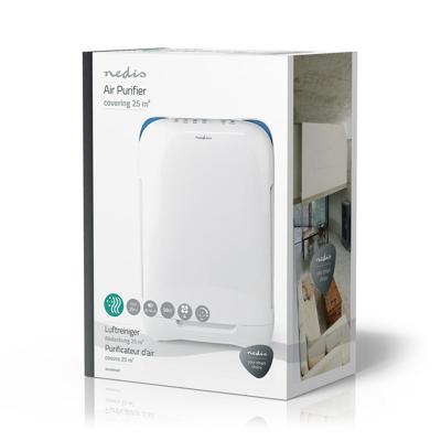 Nedis AIPU200CWT luchtreiniger 25 m² 54 dB 50 W Wit Nedis AIPU200CWT luchtreiniger 25 m² 54 dB 50 W Wit