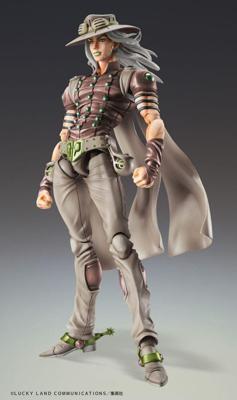 JoJo's Bizarre Adventure Part7 Steel Ball Run Super Action Action Figure Chozokado Gyro Zeppeli Third 16 cm JoJo's Bizarre Adventure Part7 Steel Ball Run Super Action Action Figure Chozokado Gyro Zeppeli Third 16 cm
