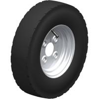 Blickle Rad-Luftreifen PA 402/4 Koppelwiel Wieldiameter: 400 mm Draagvermogen (max.): 250 kg 1 stuk(s) - thumbnail