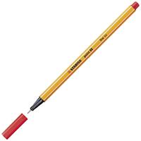 STABILO point 88 fineliner, rood - thumbnail