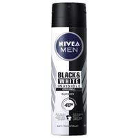 Nivea Men Black & White Invisible Original Deodorant Spray - thumbnail