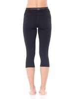 Icebreaker Merino 200 Oasis 3/4 Thermobroek Dames Black XL - thumbnail