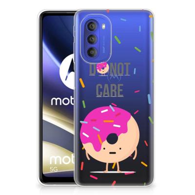 Motorola Moto G51 5G | Siliconen Case | Donut Roze