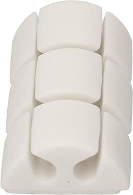 Cablehome Kabelhouder Zelfklevend 135351 Bundel-Ø (bereik) 8.5 mm (max) Tweegats Wit 1 stuk(s)