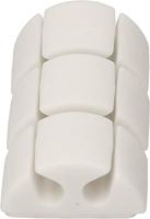 Cablehome Kabelhouder Zelfklevend 135351 Bundel-Ø (bereik) 8.5 mm (max) Tweegats Wit 1 stuk(s) - thumbnail