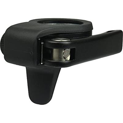VWP zadelpenklem snelspanner met rubberstofkap 31,8mm zwart
