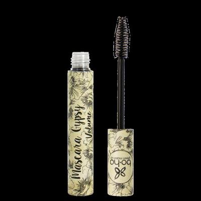 Boho green makeup Mascara gypsy volume zwart vegan 8 Milliliter Boho green makeup Mascara gypsy volume zwart vegan 8 Milliliter