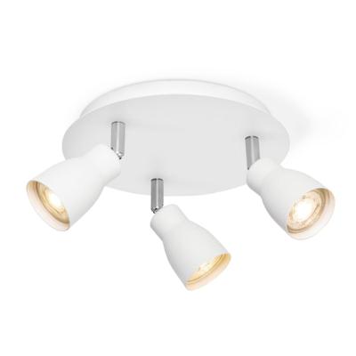 Light depot - LED opbouwspot Alba 3 lichts Ø 22 cm - wit - Outlet