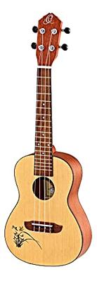 Ortega Bonfire RU5L concert ukelele linkshandig