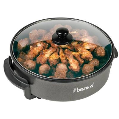 Bestron AHP1500Z Elektrische Hapjespan 1500W Donkergrijs