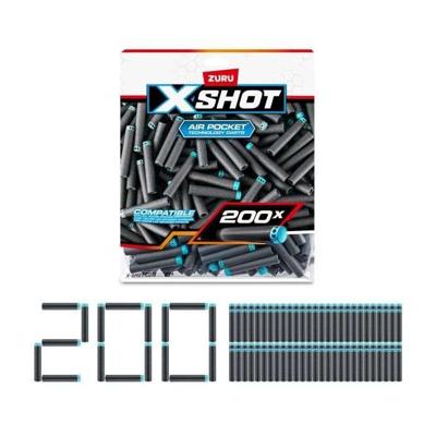 XSHOT Excel Darts navulverpakking 200-delig