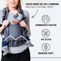 ByKay Click Carrier Deluxe draagzak Dark Jeans - thumbnail