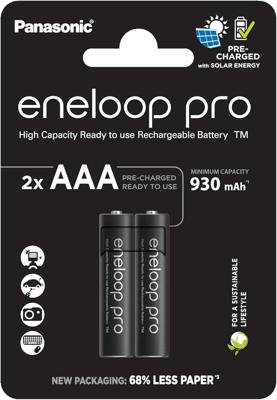 eneloop eneloop pro HR03 Oplaadbare AAA batterij (potlood) NiMH 930 mAh 1.2 V 2 stuk(s)
