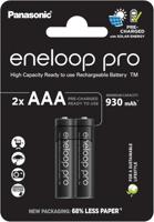 eneloop eneloop pro HR03 Oplaadbare AAA batterij (potlood) NiMH 930 mAh 1.2 V 2 stuk(s) - thumbnail