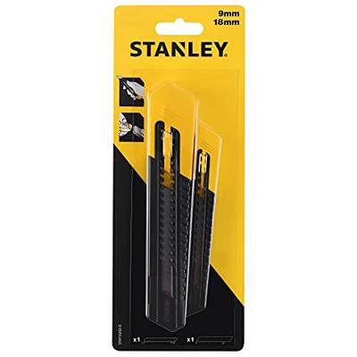 Stanley STHT10202-0 Afbreekmessenset - 2-delig (9 + 18 mm) Stanley STHT10202-0 Afbreekmessenset - 2-delig (9 + 18 mm)