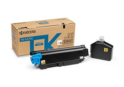Kyocera toner TK-5270, 6.000 pagina's, OEM 1T02TVCNL0, cyaan