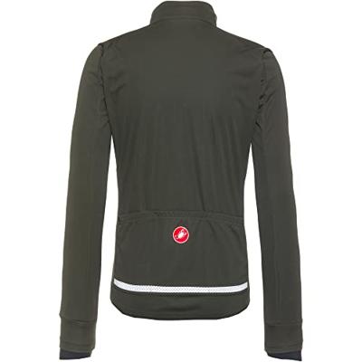 Castelli GO fietsjack groen heren L Castelli GO fietsjack groen heren L