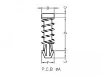 DeLOCK Kliknieten voor koellichaam bevestiging - thumbnail