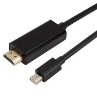 Mini DP naar 1080P HD HDMI converter kabel kabel lengte: 1.8 m - thumbnail