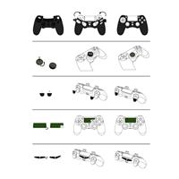 Hama 7in1-accessoireset Undead Voor De Dualshock 4 Controller PS4/Slim/Pro - thumbnail