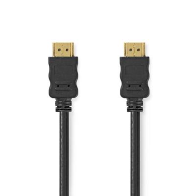 Nedis CVGL34000BK150 High Speed ??hdmi™-kabel Met Ethernet Hdmi™ Connector Hdmi™ Connector 4k@30hz Arc 10.2 Gbps 15.0 M Rond Pvc Zwart Label Nedis CVGL34000BK150 High Speed ??hdmi™-kabel Met Ethernet Hdmi™ Connector Hdmi™ Connector 4k@30hz Arc 10.2 Gbps 15.0 M Rond Pvc Zwart Label