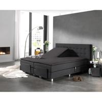 Homecare Hoeslaken Splittopper Katoen Anthracite - thumbnail
