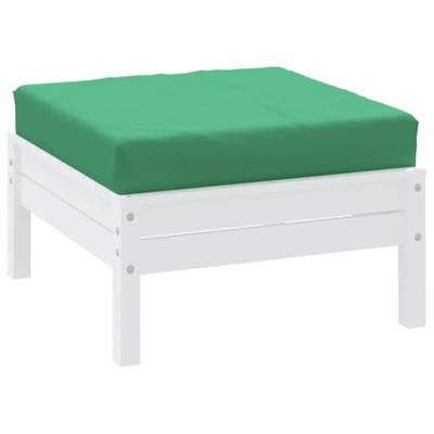 VidaXL Palletkussen 60x60x8 cm oxford stof groen