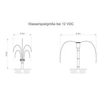 Esotec Vijverpomp - 5w - 470 l/h - zonne-energie - thumbnail