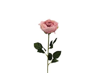 Kunst engelse roos zalm roze, 59 cm Buitengewoon de Boet - Buitengewoon de boet