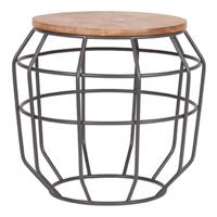 LABEL51 bijzettafel 'Pixel' 40 cm, kleur Wit - thumbnail