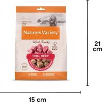 Natures Variety freeze dried chunks beef - thumbnail