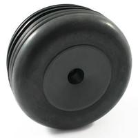 Siege Front Mounted Wheel/Tyre Black (PR) (FTX6696B) - thumbnail