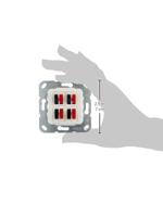 Luidsprekeraansluiting 4V Gira zuiver wit glanzend 569403 - thumbnail