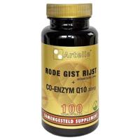 Artelle Rode Gist Rijst Co Enzym Q10 Vegacapsules - thumbnail