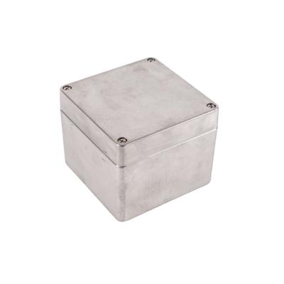 Hammond Electronics 1590Z080 Handbehuizing 100 x 100 x 80 Zinkspuitgietwerk Natuur 1 stuk(s)