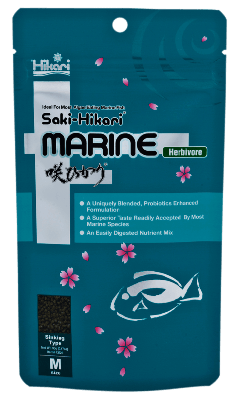 Saki Hikari Herbivore 90g - Premium Visvoer met Spirulina en Nori Zeewier voor Plantenetende Vissen
