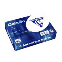 Kopieerpapier Clairefontaine Clairalfa A5 80gr wit 500 vel | 10 stuks - thumbnail
