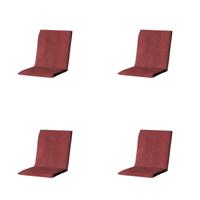 Stapelstoel kussen outdoor Manchester rood (4 stuks) Madison - Madison - thumbnail