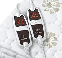 Beurer UB68 Elektrische Onderdeken 150x160 cm Fleece/Wit - thumbnail