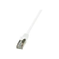 LogiLink CP2081S RJ45 Netwerkkabel, patchkabel CAT 6 F/UTP 7.50 m Wit Snagless 1 stuk(s) - thumbnail