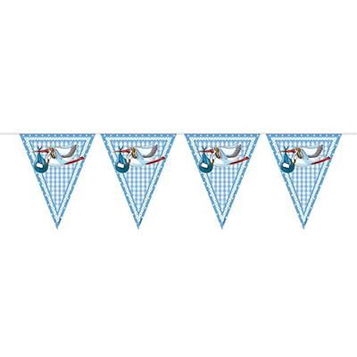 Vlaggenlijn Ooievaar blauw