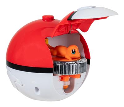 Jazwares Pokémon battle spinner game - charmander & pokéball