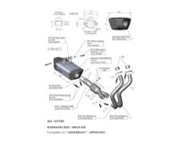 LeoVince Geluiddemper "sbk underbody evo ii schalld leo compl u-body inox - thumbnail