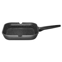 Sola Fair Cooking Grillpan 28x28 cm Zwart - thumbnail