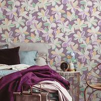 Livingwalls House of Turnowsky - Paars - Floral - 389082 - thumbnail