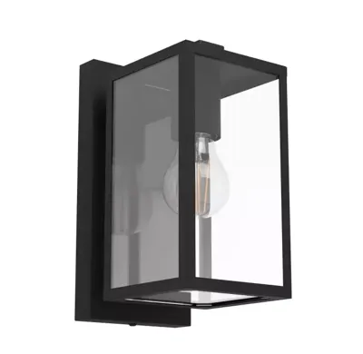 Eglo Budrone wandlamp 27cm zwart