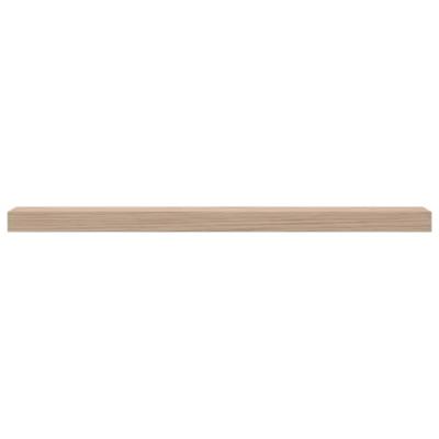 Wandschap 80x23,5x4 cm bewerkt hout - thumbnail