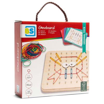 BS Toys geobord hout kinderspel